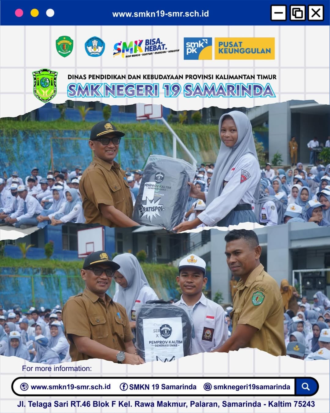 Gratispol Kaltim: Menguatkan Pondasi Generasi Emas dari Bangku SMK Gratispol Kaltim: Menguatkan Pondasi Generasi Emas dari Bangku SMK
