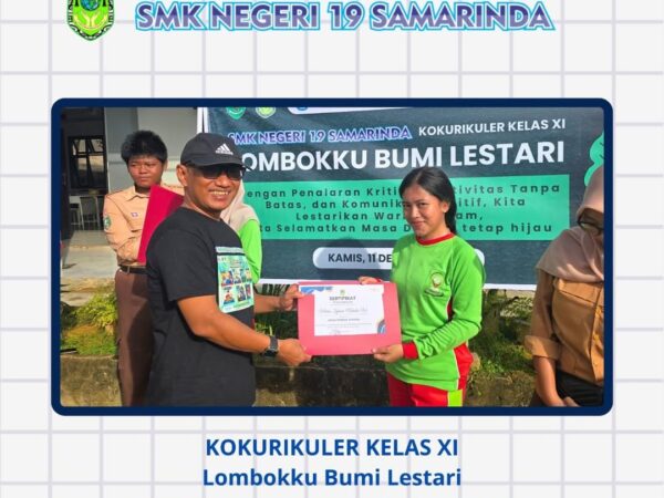 Kokurikuler Kelas XI 'Lombokku Bumi Lestari'