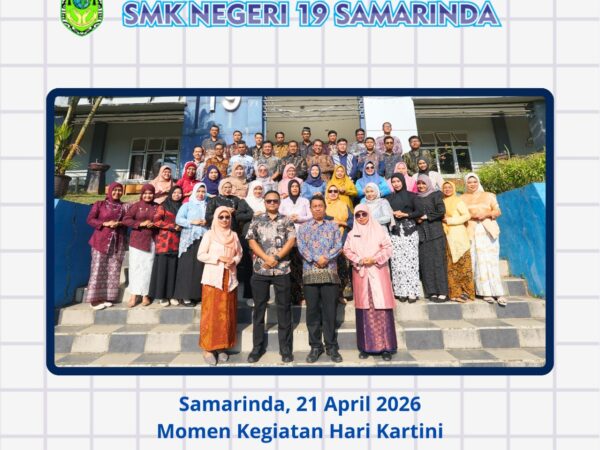 Momen Kegiatan Hari Kartini SMKN 19 Samarinda
