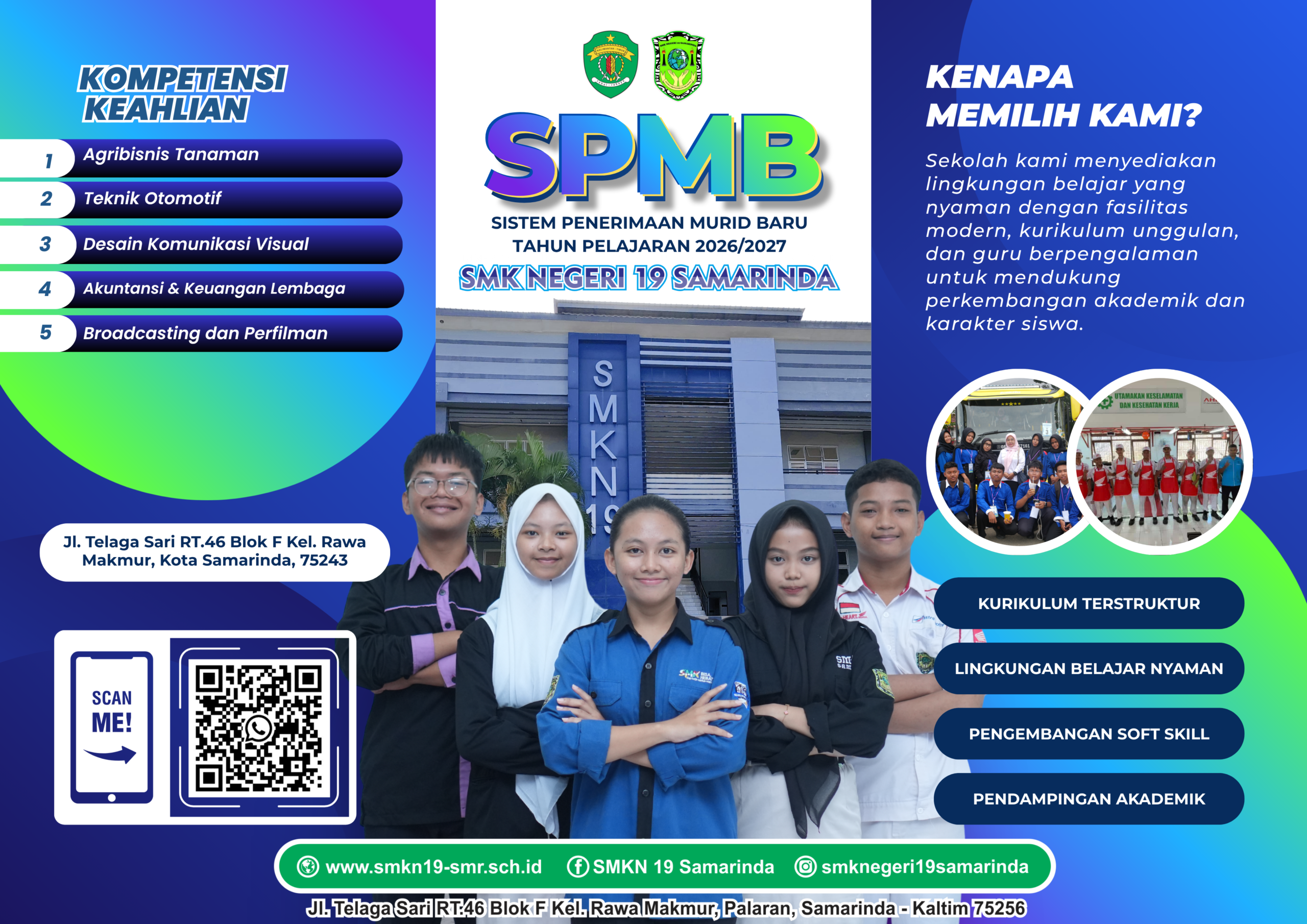 PENGUMUMAN SPMB SMK NEGERI 19 SAMARINDA TAHUN PELAJARAN 2026/2027 PENGUMUMAN SPMB SMK NEGERI 19 SAMARINDA TAHUN PELAJARAN 2026/2027